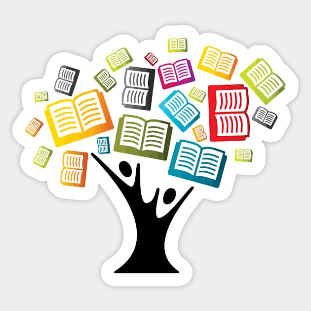 Book Tree Sticker by endi318